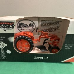 Scale Models Allis Chalmers "G" Tractor 1-Bottom Plow made USA  1/16 AC-FT0404-B