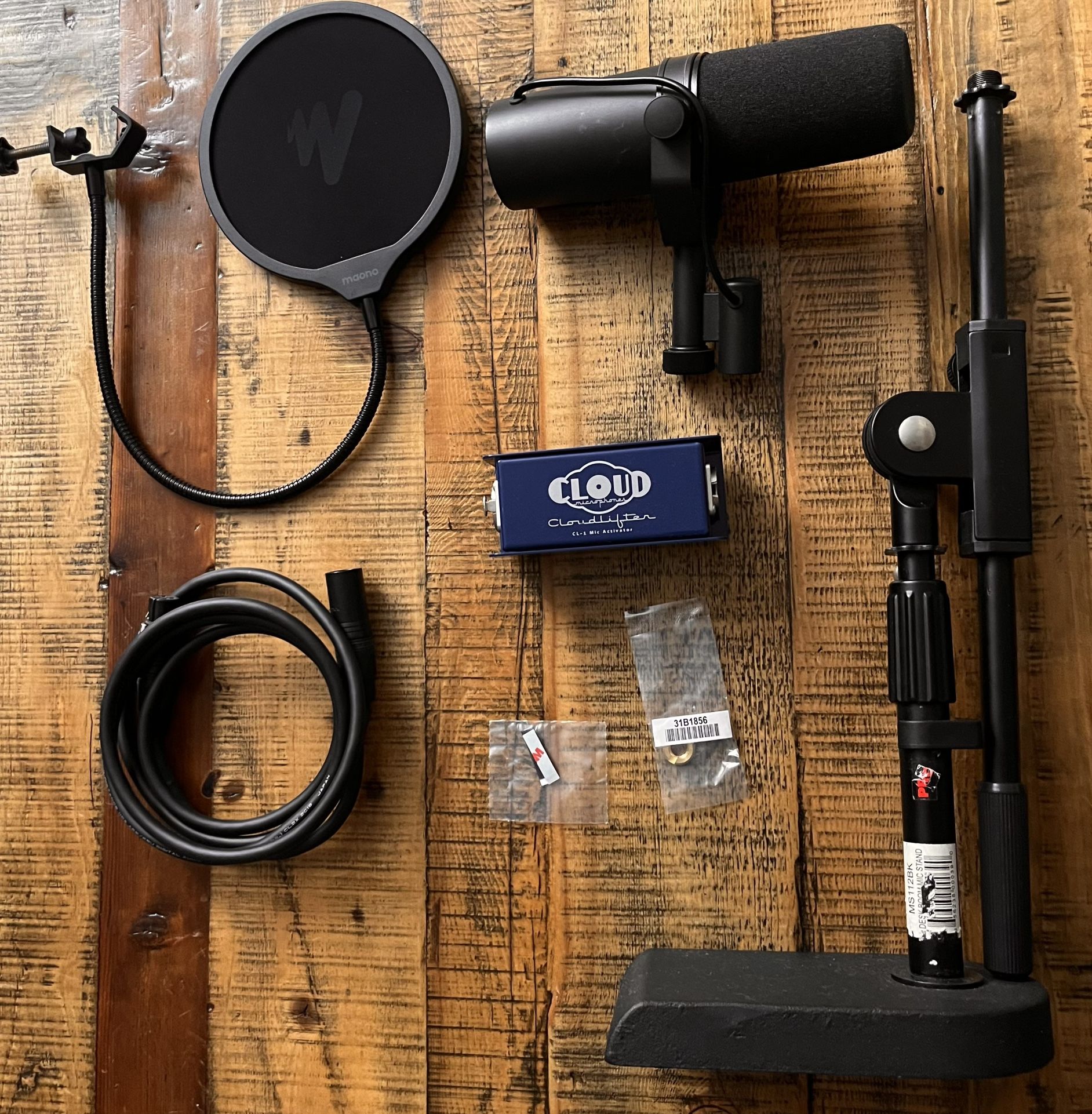 Shure Sm7b Cloudlifter Mic Studio Recording Bundle 