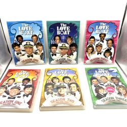 The Love Boat DVDs, Seasons 1-3, Vol. 1 & 2. Complete. 