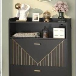 Homieasy Shoe
Cabinet with Flip Doors
