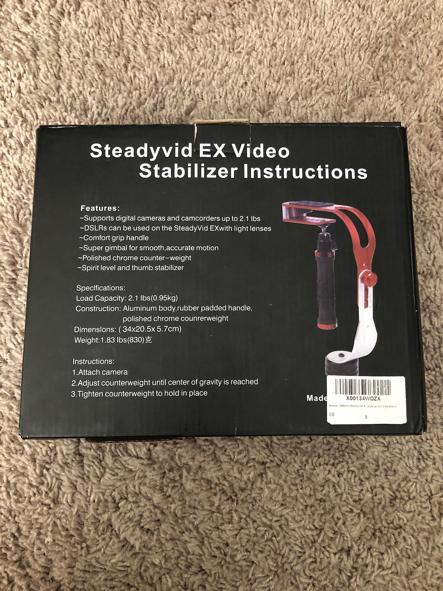 SteadyCam/SteadyVid Stabilizer