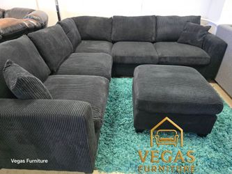 Sectional-w-ottoman