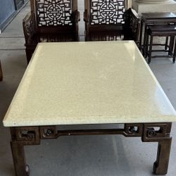 Marge Carson Coffee Table & Sofa/Entry Table