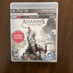 Assassin’s Creed 3 PS3