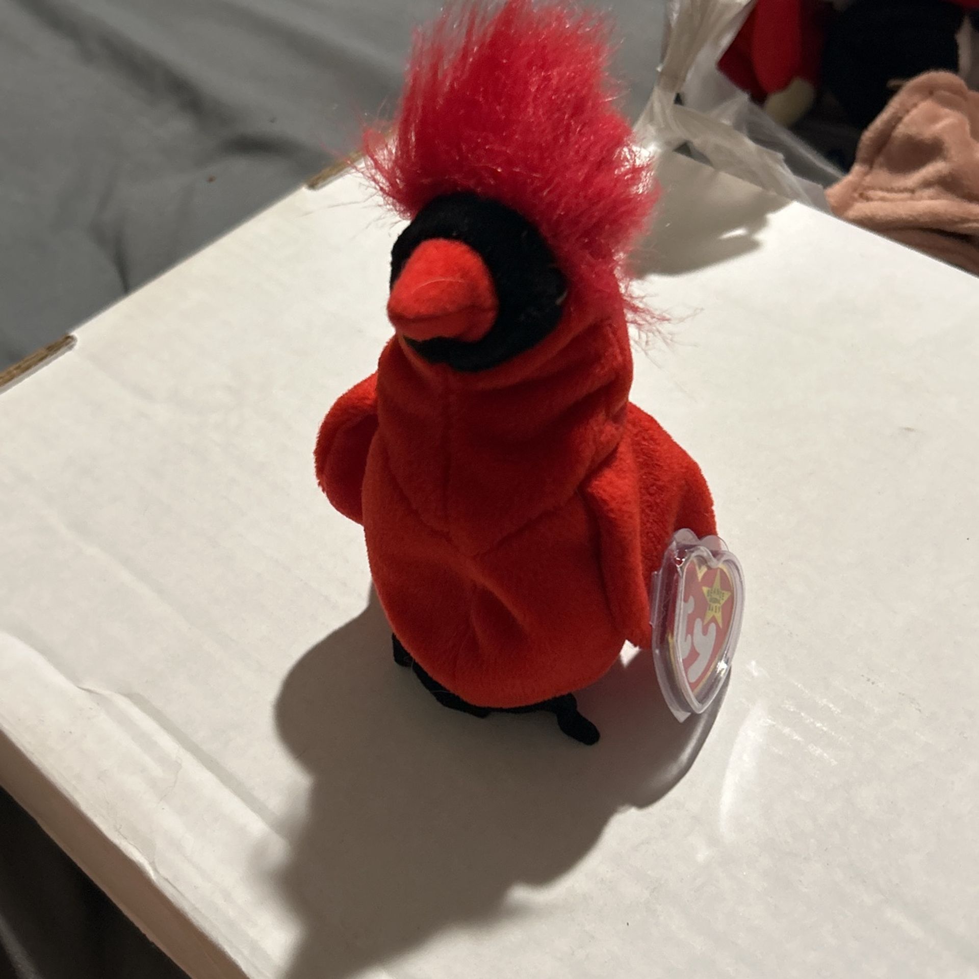 Beanie Babies - Mac The Cardinal (errors)