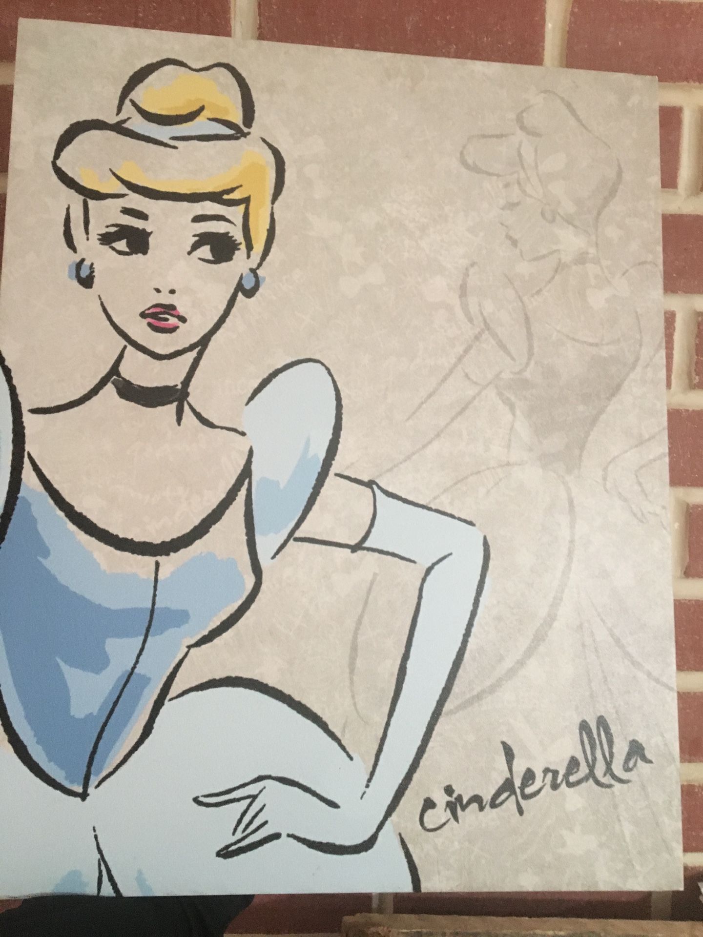 FREE Disney Cinderella and Snow White framed prints