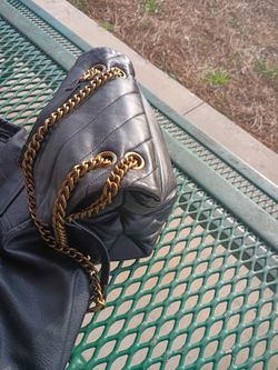 Kirk Geiger Black Purse And Black Leather Jacket