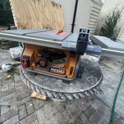 Ridgid Table Saw 