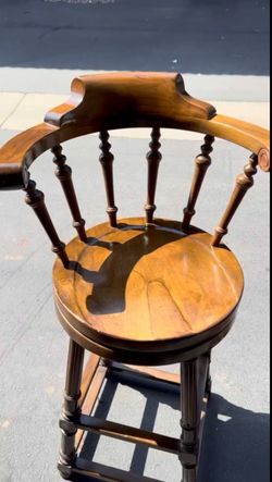 Wooden chairs