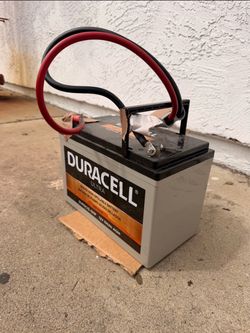 Duracell Ultra 12V 100Ah AGM Deep Cycle Battery + Heavy Duty Connector