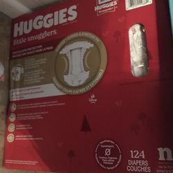 Huggies Newborn 124 Diapers