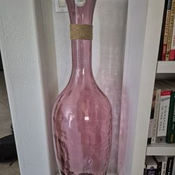 Tall Large Floor Glass Vase Made In Spain 🇪🇸 