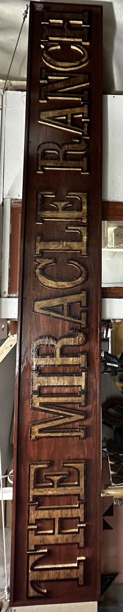 Ranch Name Sign 
