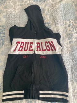 𝗛𝗢𝗢𝗗𝗜𝗘 | True Religion Zip-UP.