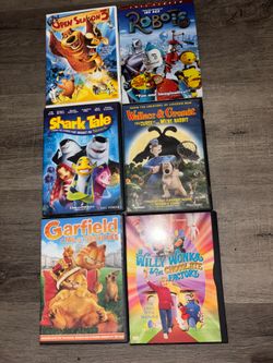 6 kids movies for $15