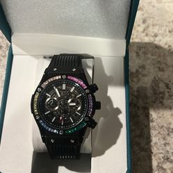 BIBI Watch With Different Color Crystal