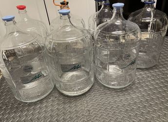7 Glass 5 Gallon Water Bottles 💦💦💦💦