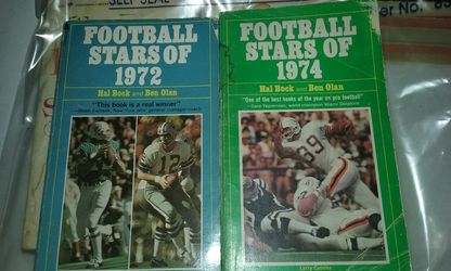 Vintage football stars of 72' & 74'