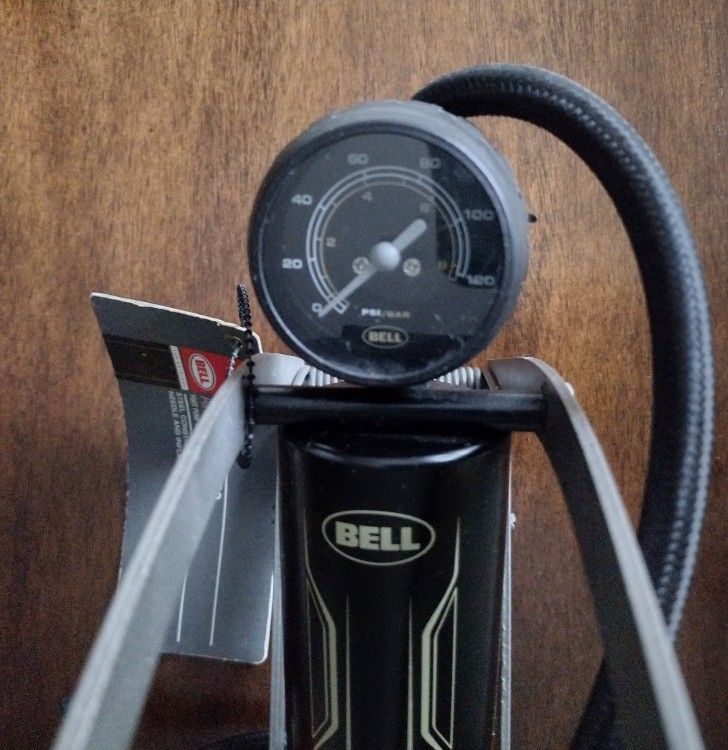 The Bell Airstomper 200 Foot Pump