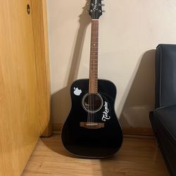 Black Takamine G-Series (Model G320 BL) 6-String Guitar