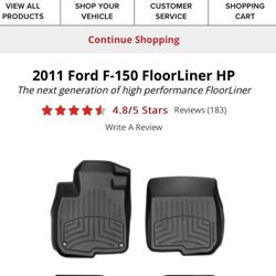 Ford Weather Tech Mats