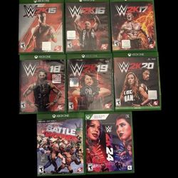 Wwe 2k (Xbox) Get All 8 Games! 