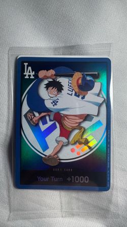 Dodgers x One Piece promo card 7/2/26
