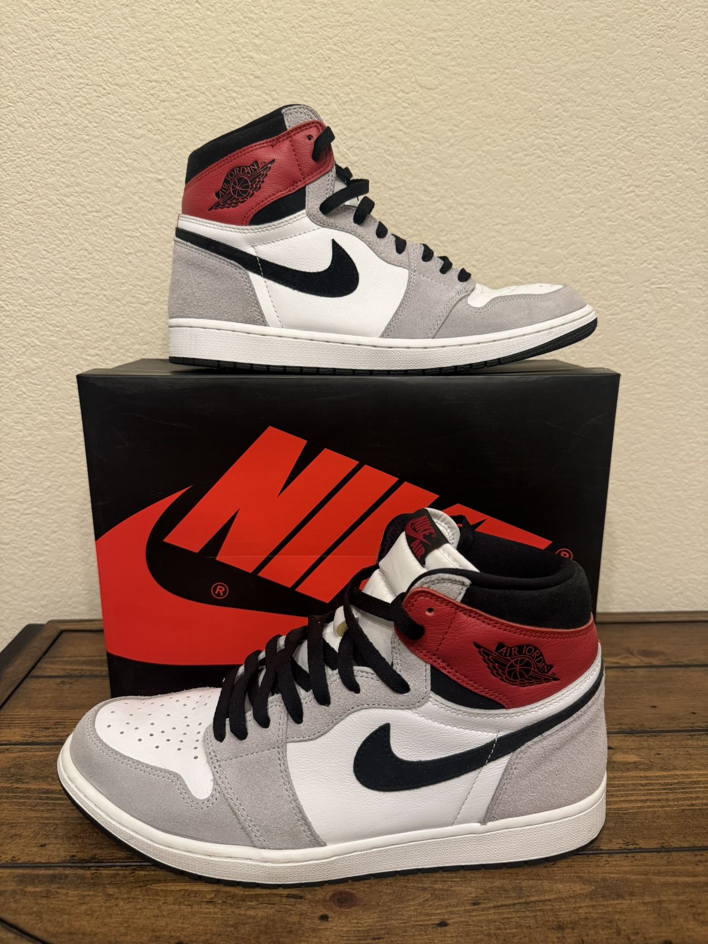 Air Jordan 1 High Smoke Grey Size 12 With OG Box