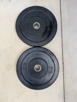 45 lb bumper plate pair