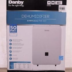 Danby DDR050BJPWDB Energy Star Compliant 50-Pint Dehumidifier w/ Pump 3000 sq ft

