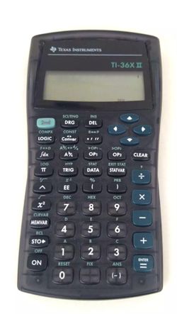 Texas Instruments TI-36X II Student Science Function Calculus Calculator Tested