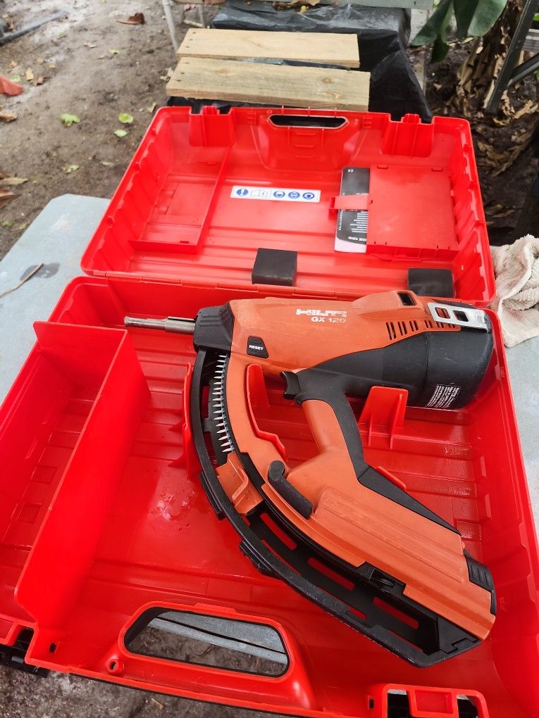 Hilti Gx120 Use In Good Condition Only Tool And Gas (Not Gas