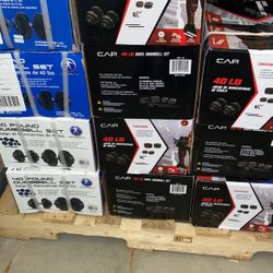 40lb Mix Brand Dumbbells ALL $40 EACH 