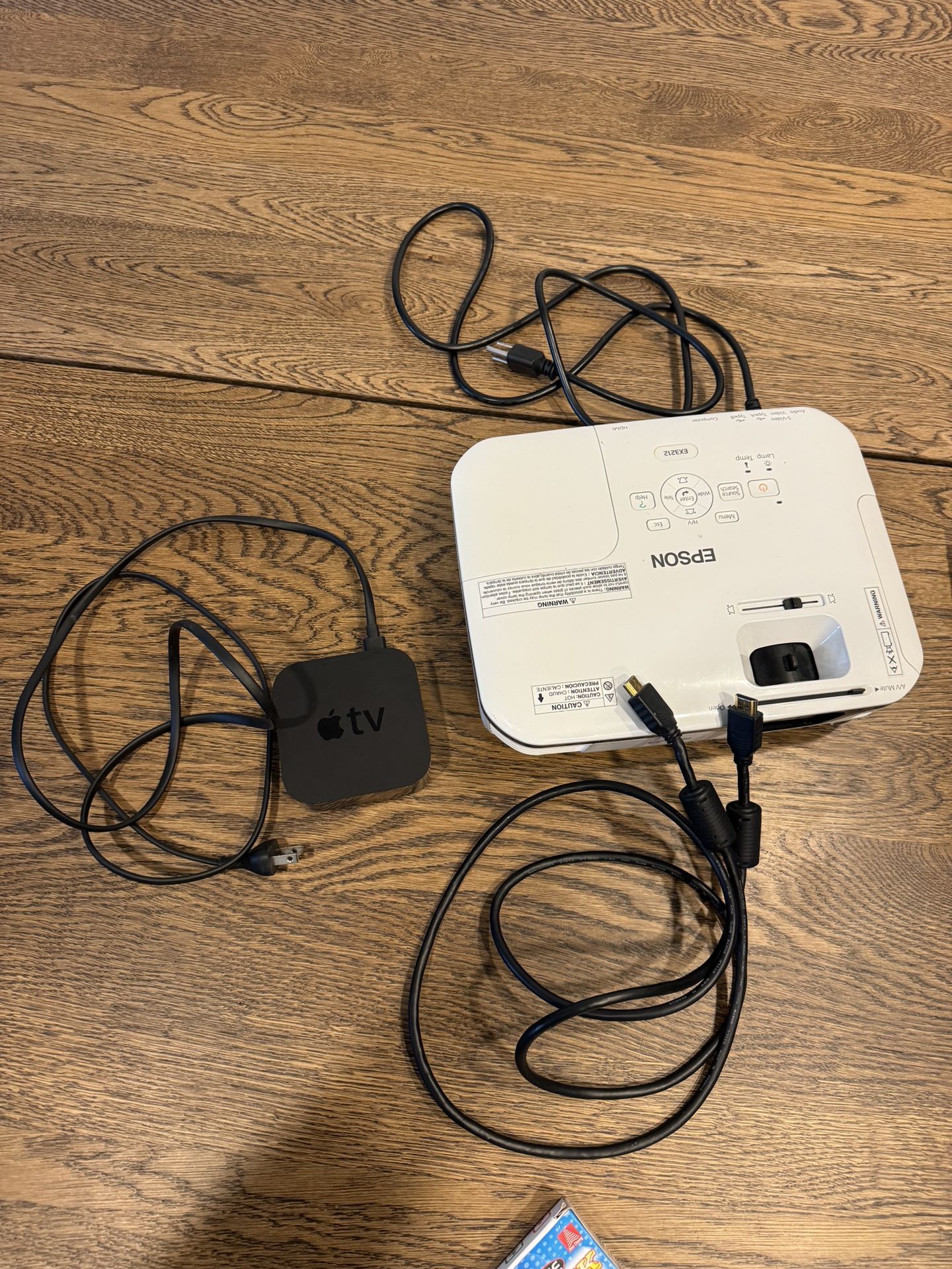 Apple TV- Epson Projector