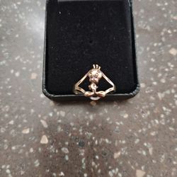 Gold Tweety Bird Ring