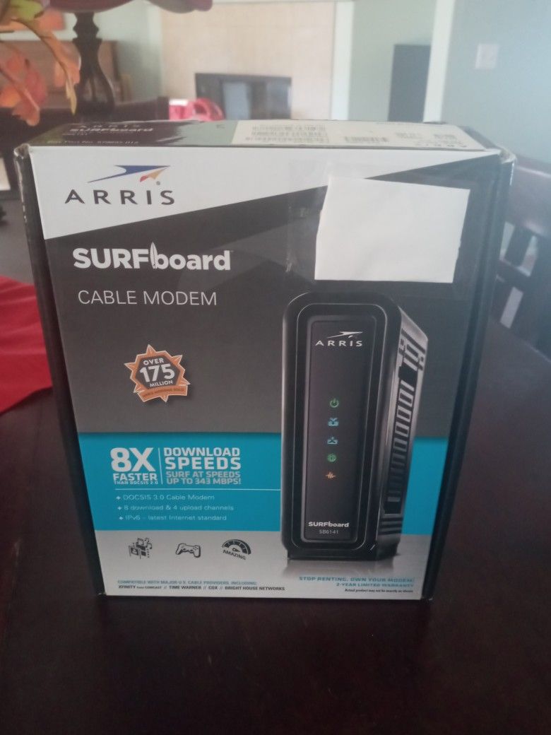ARRIS. Surfboard Cable Modem Model # SB6141