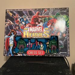 Marvel Heroes  Chess Set