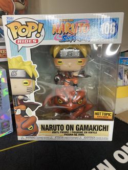 Naruto on Gamakichi Funko