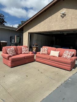 Orange Couches