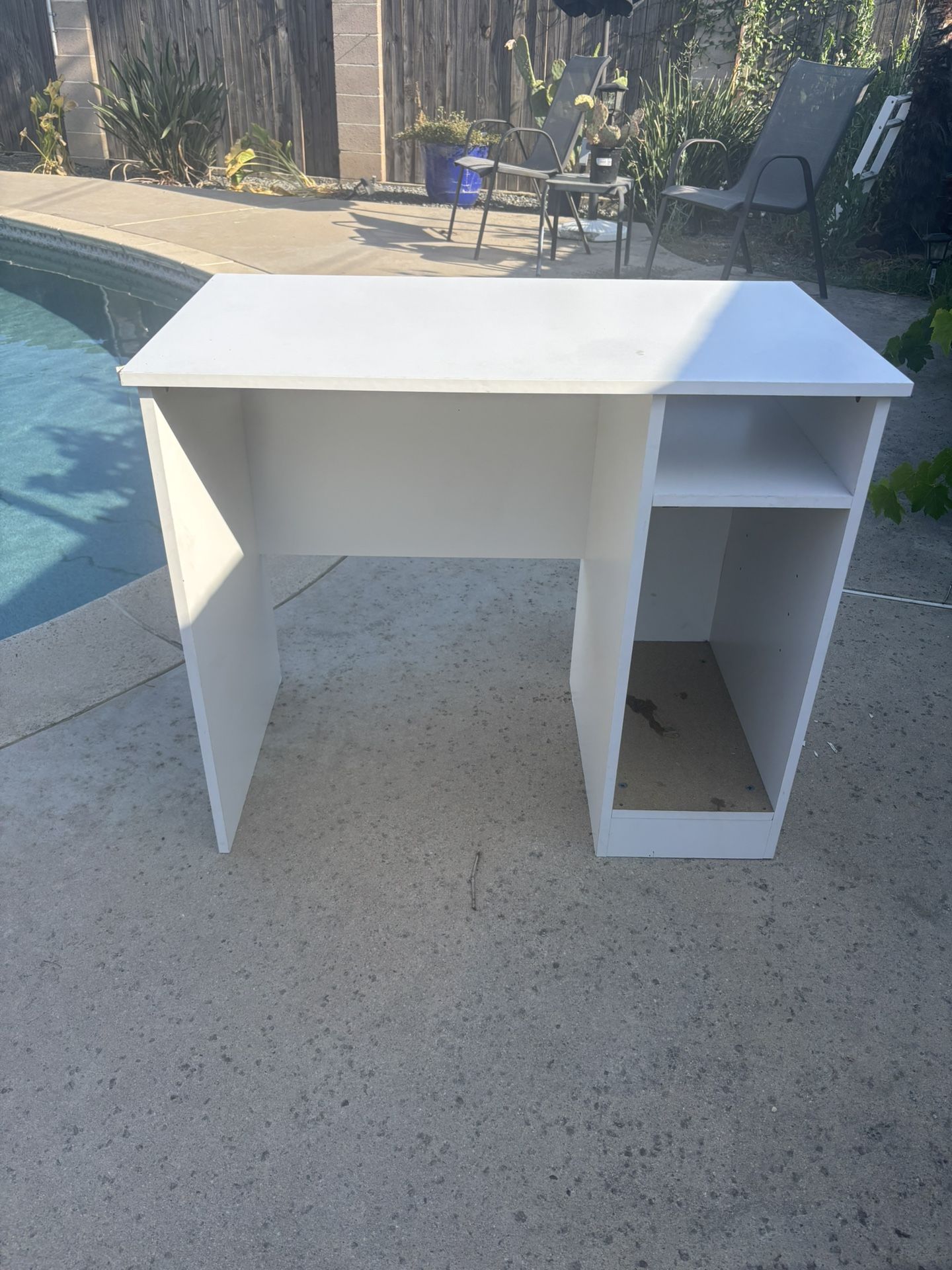 White Desk