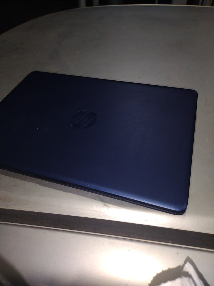 Blue Hp Laptop 