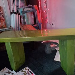 Natural OAK Wood Bench/resin Epoxy
