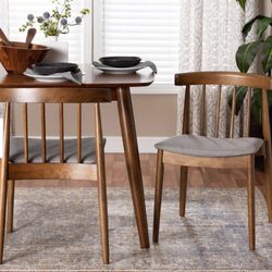 Mid Century Modern Dining Chairs (2)