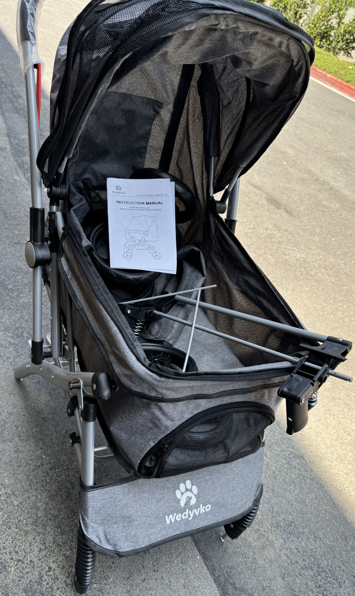 3-in-1 Wedyvko Pet Stroller