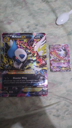 Mega Absol and Mega Gengar