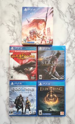 PlayStation 4 Games Elden Ring, Sekiro And More TESTED EXCELLENT CONDITION!