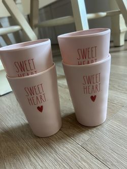 Rae Dunn Valentines Cups OBO