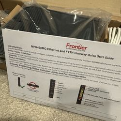 New Arris Frontier Modem/router MOCA bridge