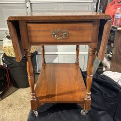 Antique Double Folding Table