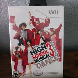 NEW High School Musical 3: Senior Year Dance (Nintendo Wii, 2008)